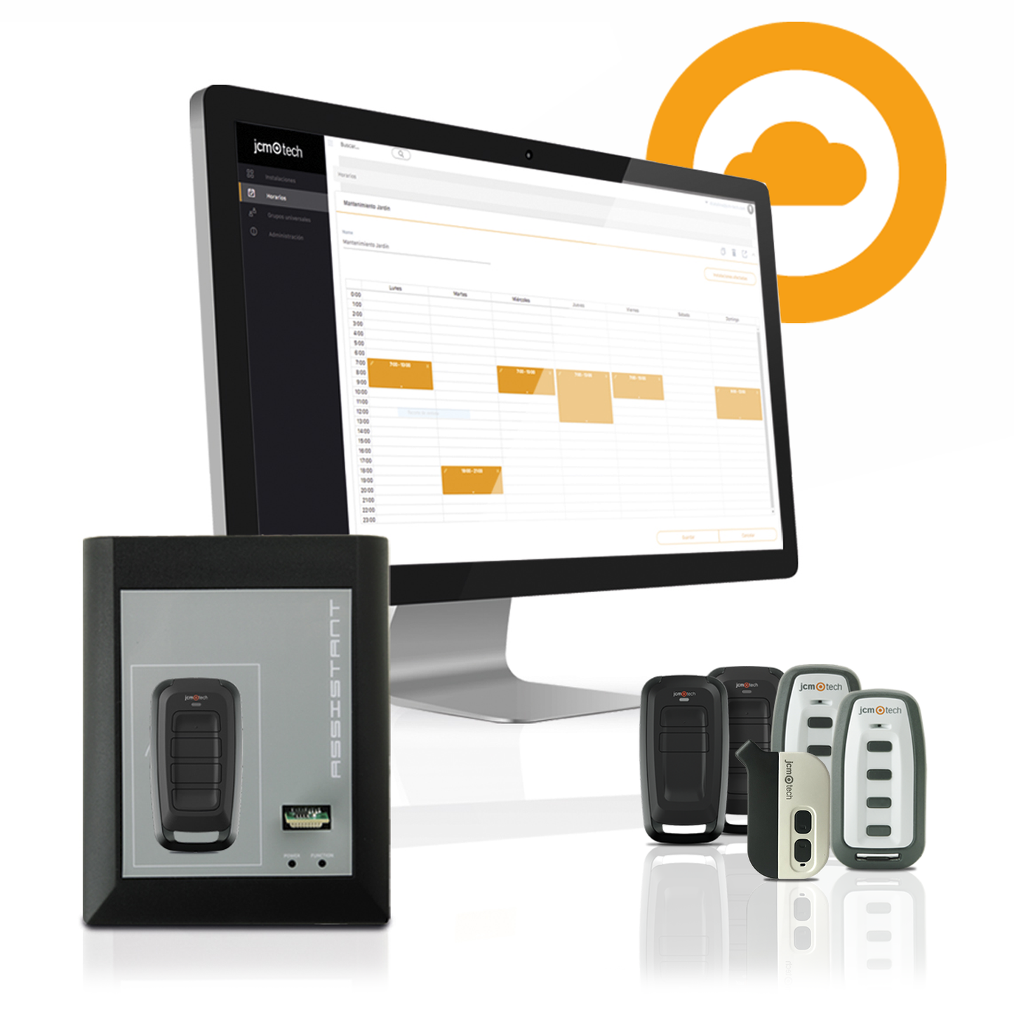 CLOUDASSISTANT – Plataforma web para poder gestionar las instalaciones de mandos, llaves de proximidad y licencias móvil