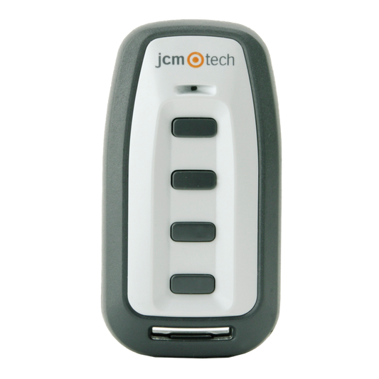GO-PRO 4 - El mando a distancia oficial de JCM para garajes, con 4 botones para abrir hasta 4 puertas independientes
