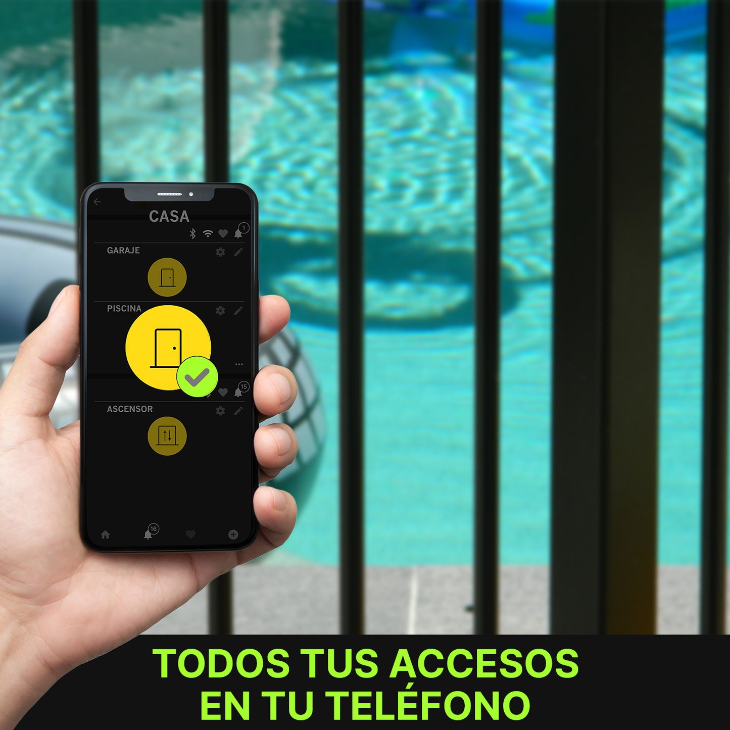 Licencia HONOA – Licencia de usuario para abrir la puerta con el móvil con la App HONOA