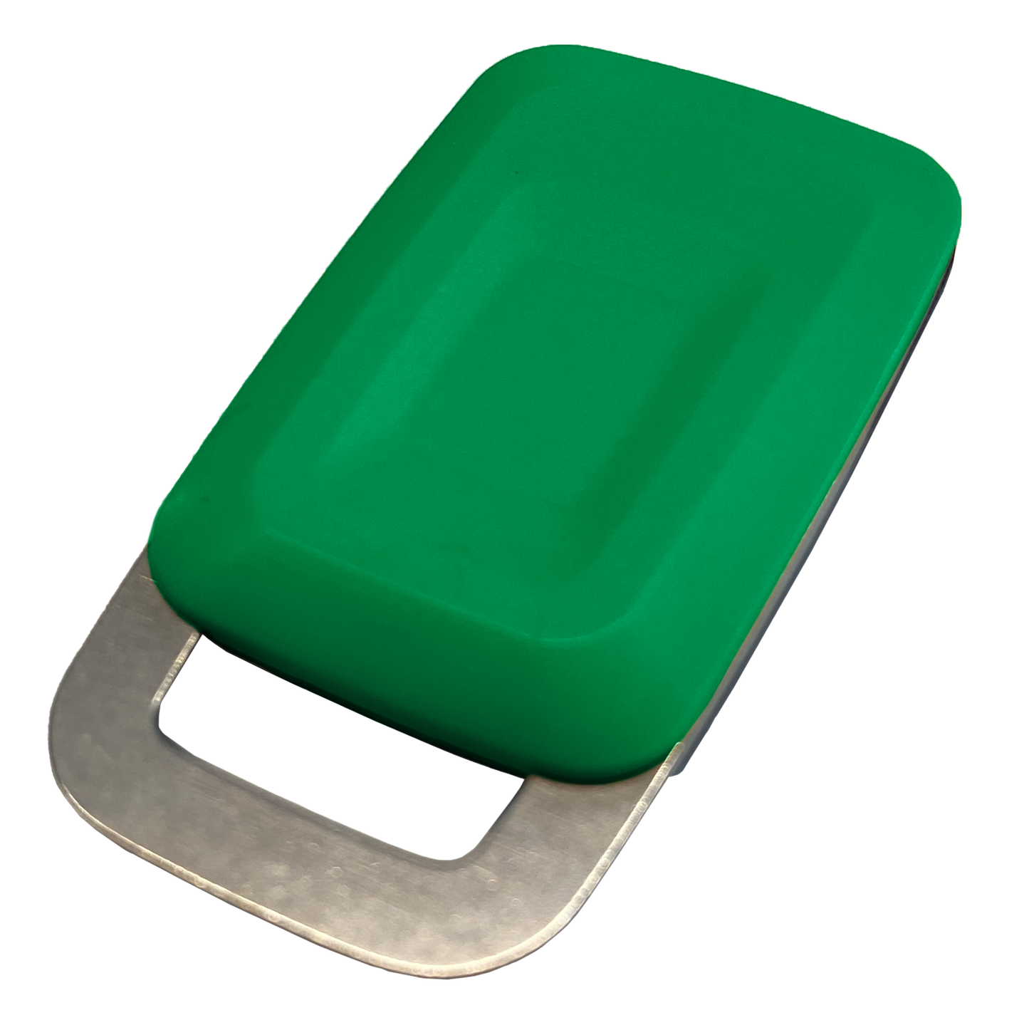 NEXTEVO G – Tag de proximidad estético y robusto con parte metálica de color verde