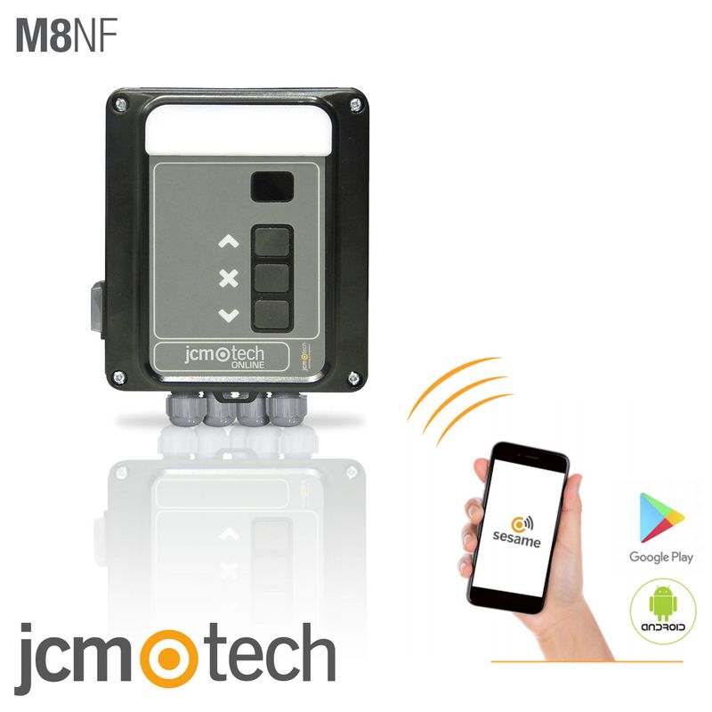 ML8NF - Equipo para controlar puertas de garaje enrollables y persianas configurable