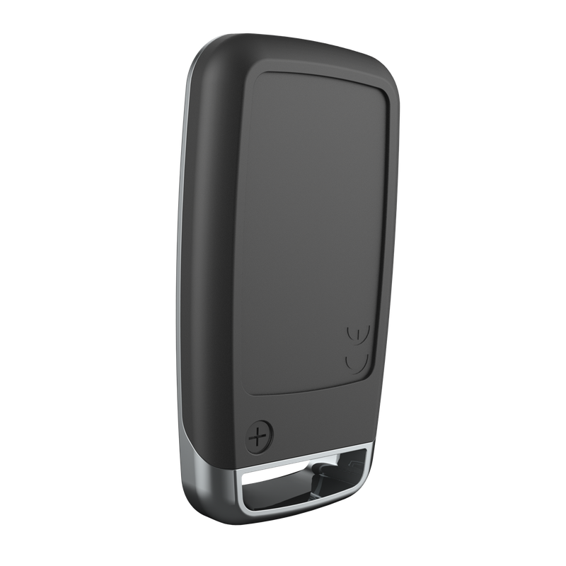 MUVTRI4 - Mando con tres tecnologías, pulsando el botón, acercandolo a un lector y manos libres, con 4 botones