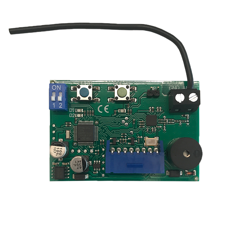 RSEC3 – Receptor de seguridad enchufable a cuadros VERSUS para sistema RadioBand3 o RadioSens