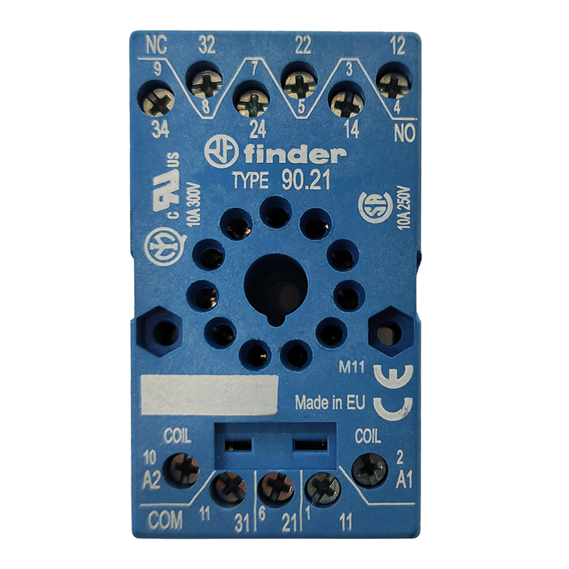 SOCK11 – Socket de 11 conectores para cablear el detector magnético externo DETEC