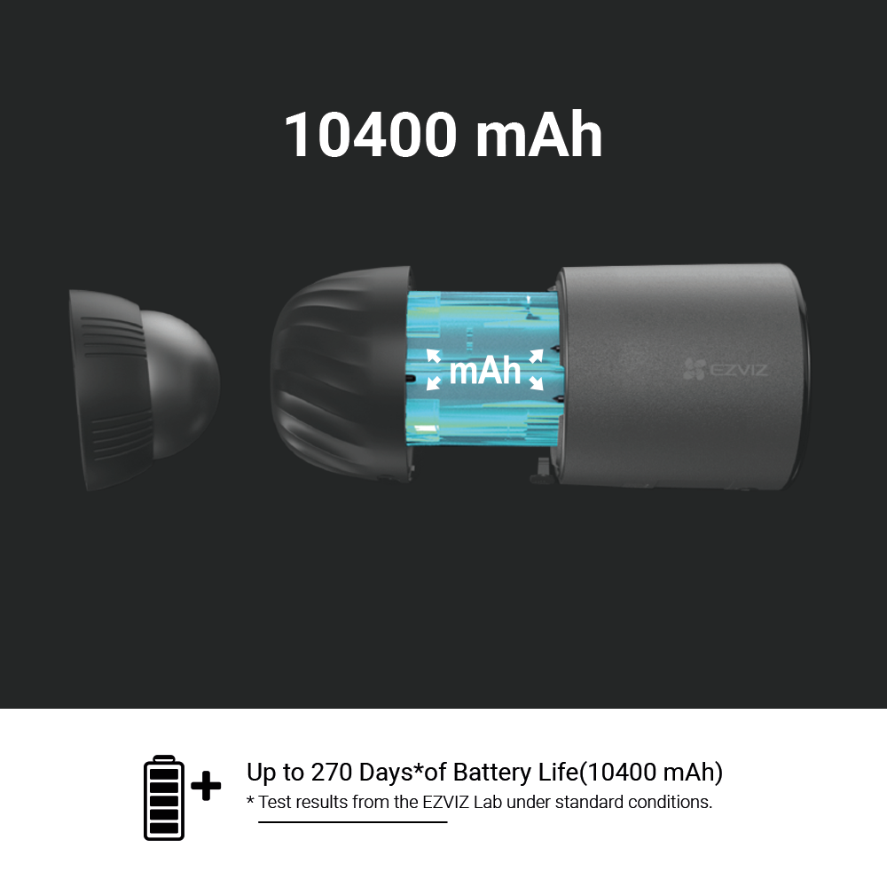 Cámara para exterior alimentada por batería BC1C