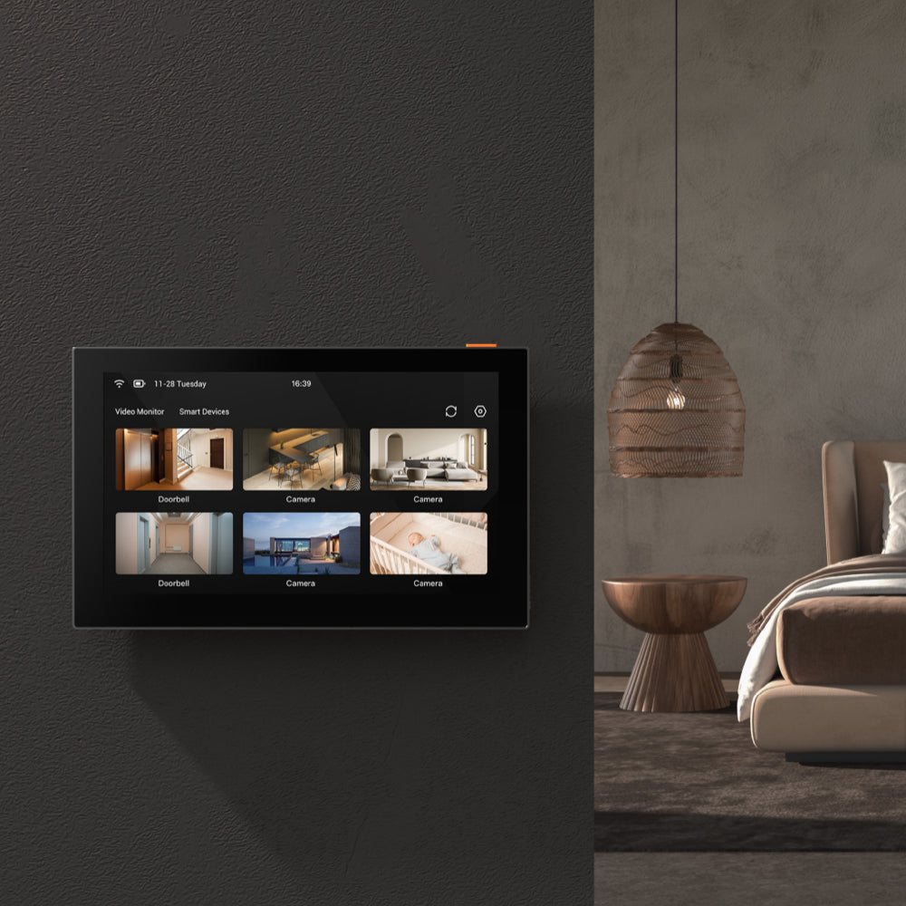 SD7 – Monitor táctil inteligente para gestionar sistema de seguridad doméstico