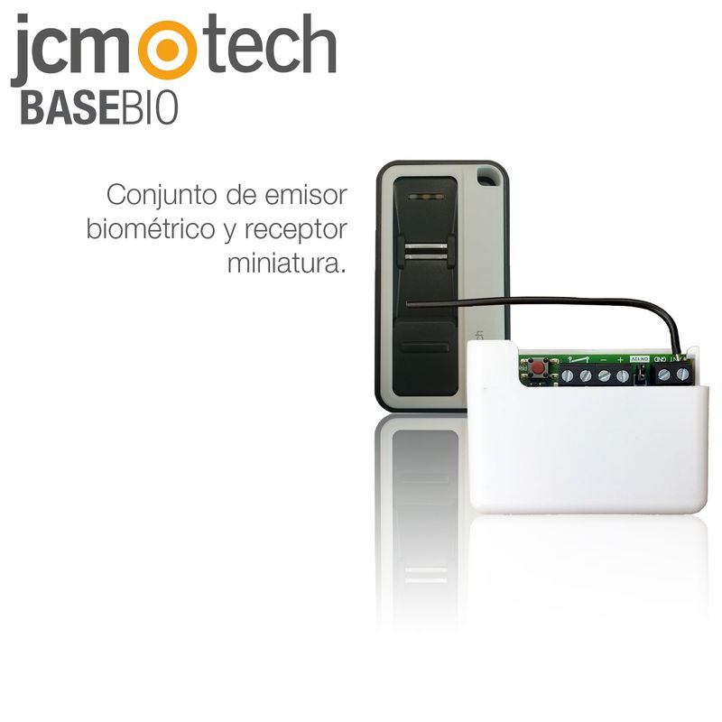 BASE BIO – Sistema biometrico universal muy seguro al funcionar sólo con tu huella dactilar y sirve para todo tipo de puertas automáticas