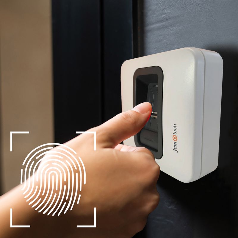 BASE BIOS – Sistema biométrico que te proporciona la máxima protección para tu casa, tu puerta del garaje sólo se abrirá con tu huella dactilar y las que tú autorices. Sin cables.