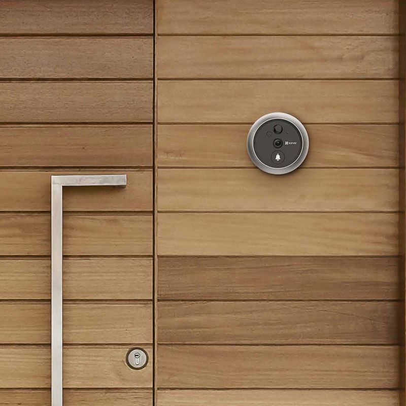 DP2 – Mirilla digital inteligente con Wifi, EZVIZ, para saber quién está delante de la puerta en todo momento