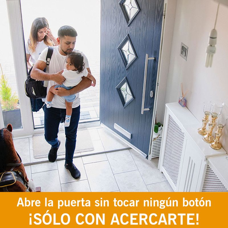 FREE15R - Abre la puerta sin tener que pulsar ningún botón cuando vas a pie cargado con la compra o con el niño durmiendo