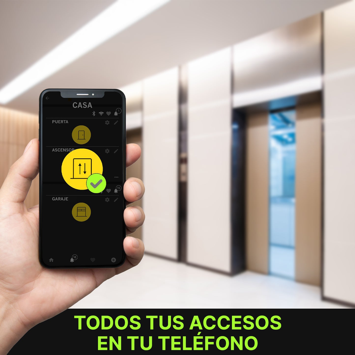 Licencia HONOA – Licencia de usuario para abrir la puerta con el móvil con la App HONOA