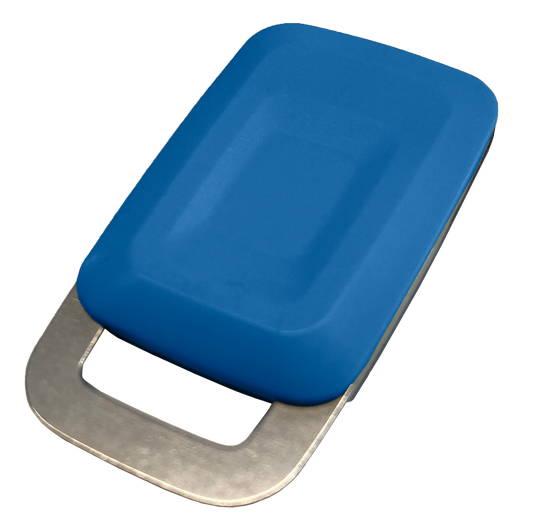 NEXTEVO B – Tag de proximidad estético y robusto con parte metálica de color azul