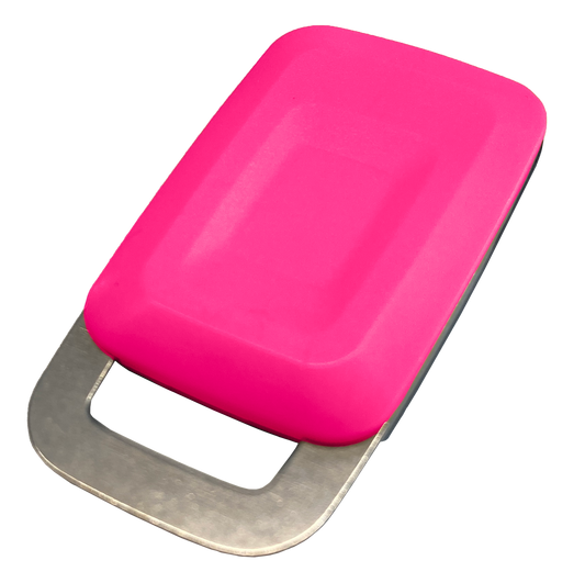 NEXTEVO P – Tag de proximidad estético y robusto con parte metálica de color rosa