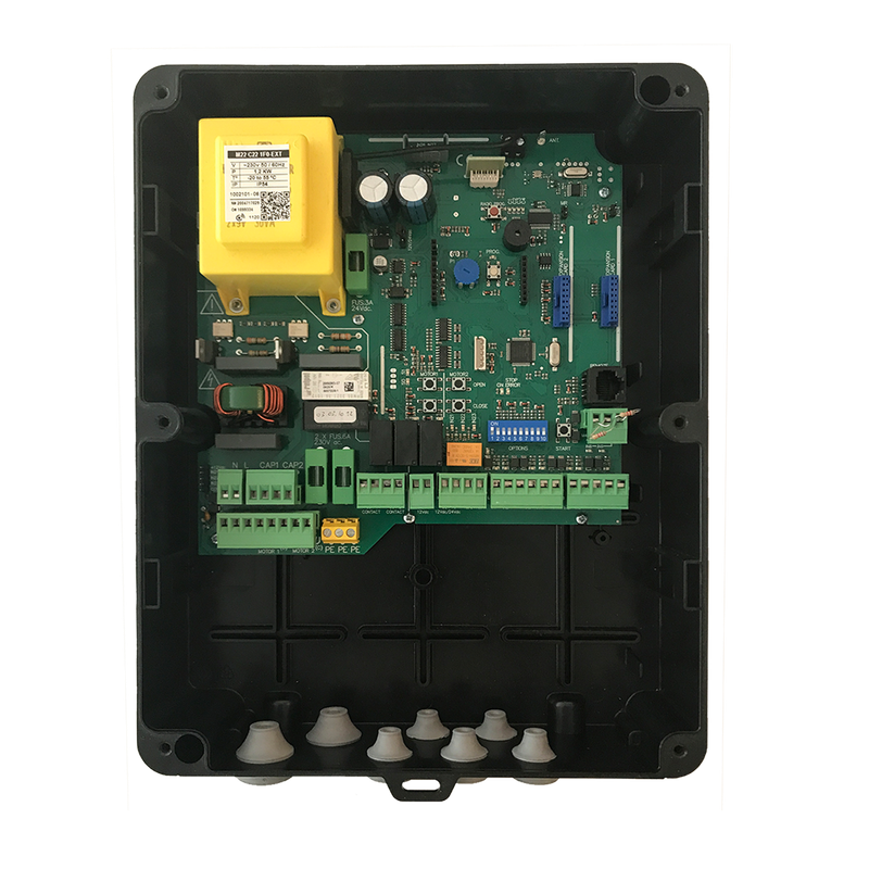 M22 - Armoire de commande JCM TECH pour portes avec 2 moteurs
