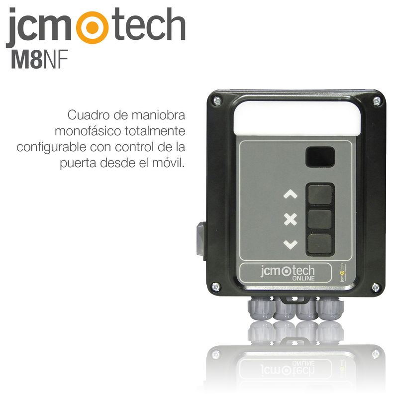 ML8NF - Equipo para controlar puertas de garaje enrollables y persianas configurable