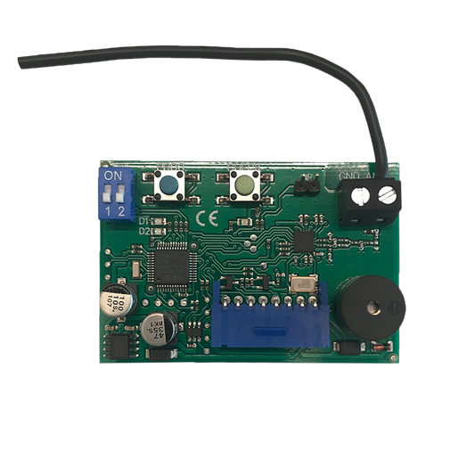 RSEC3 - Récepteur de sécurité enfichable RadioBand3 ou RadioSens pour armoires de commande VERSUS (M8, M22)