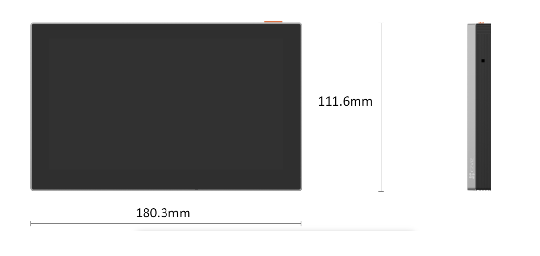 SD7 – Monitor táctil inteligente para gestionar sistema de seguridad doméstico