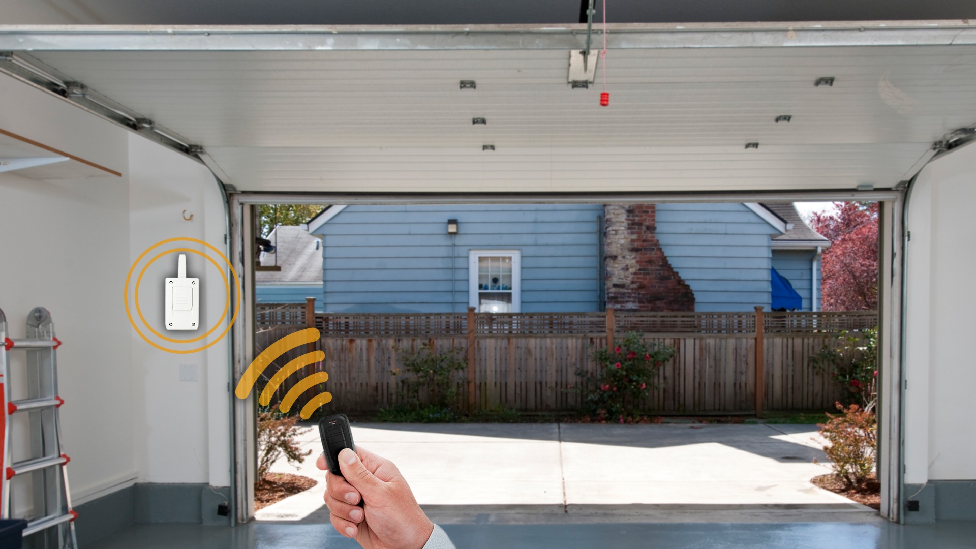 Cómo copiar o clonar un mando de garaje con código fijo. How to copy garage  door remote control. 